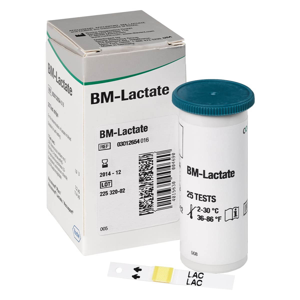 Accutrend BM-Lactate Teststreifen  Accutrend BM-Lactate Teststreifen