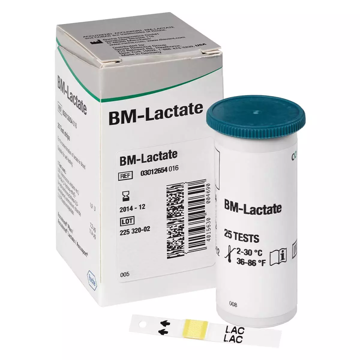  Bandelettes de test Accutrend BM-Lactate