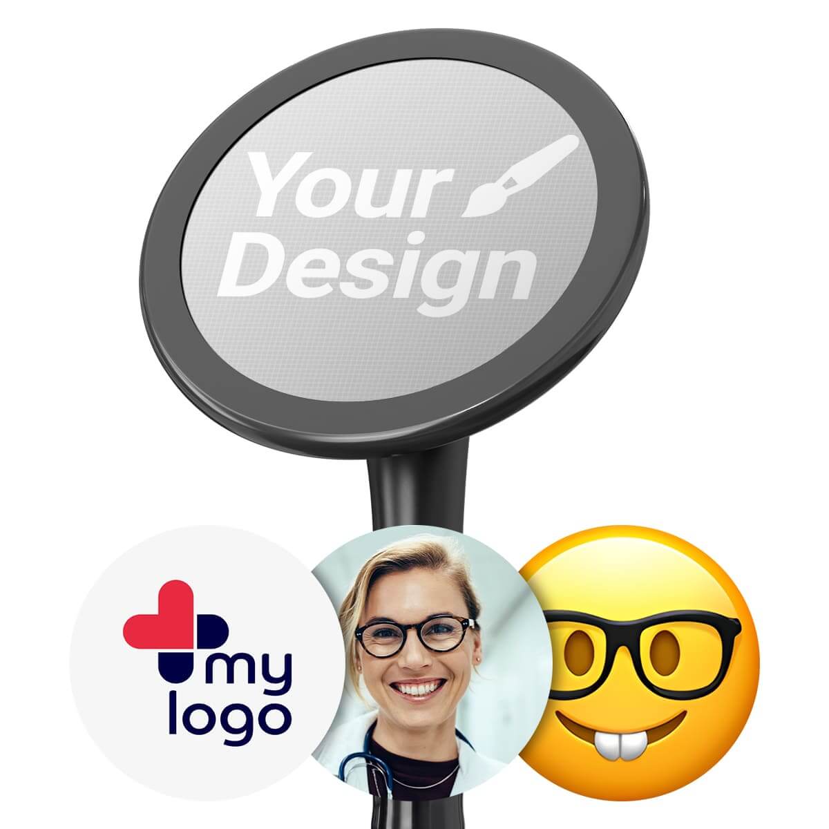 Bedruckbare Fiberglas-Membran mit Wunschmotiv "MyDrums"  Bedruckbare Fiberglas-Membran mit Wunschmotiv "MyDrums"