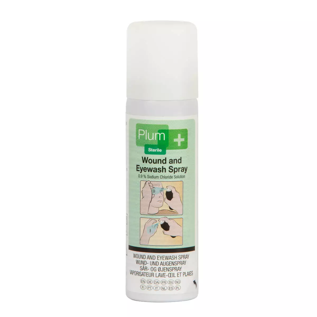  Spray lave-œil et nettoyant plaies