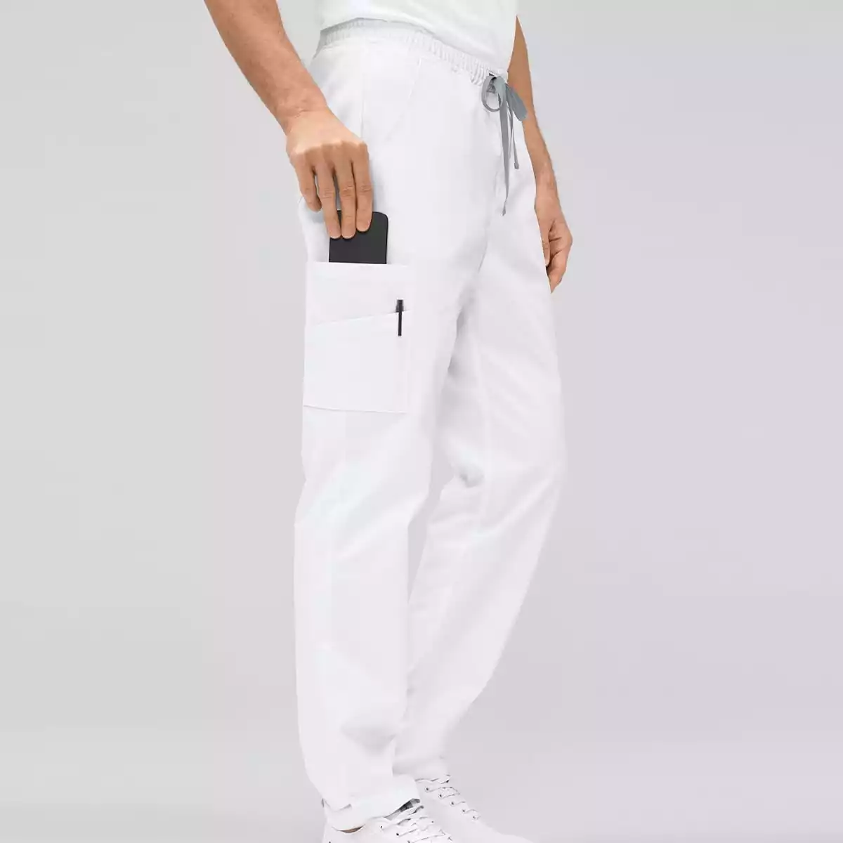  Pantalon médical mixte à taille élastique Milano