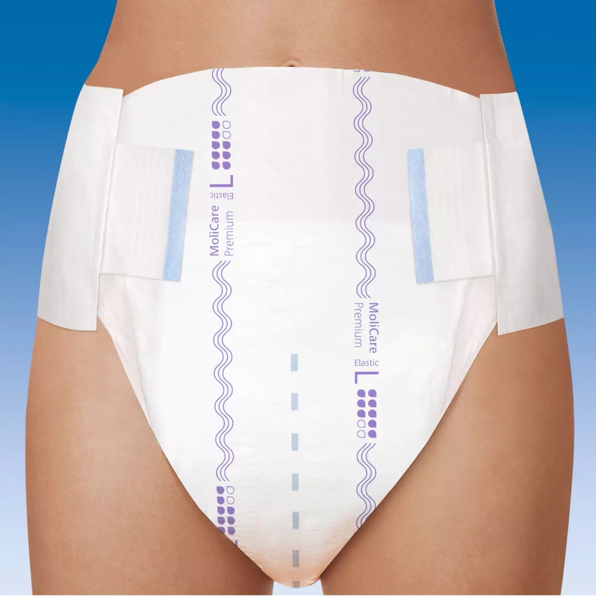  Slip absorbant MoliCare Premium Elastic 8 gouttes