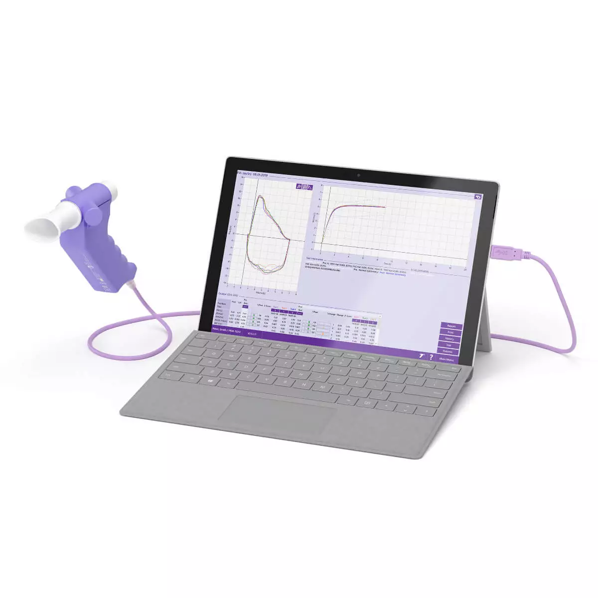  Spiromètre NDD Easy on-PC