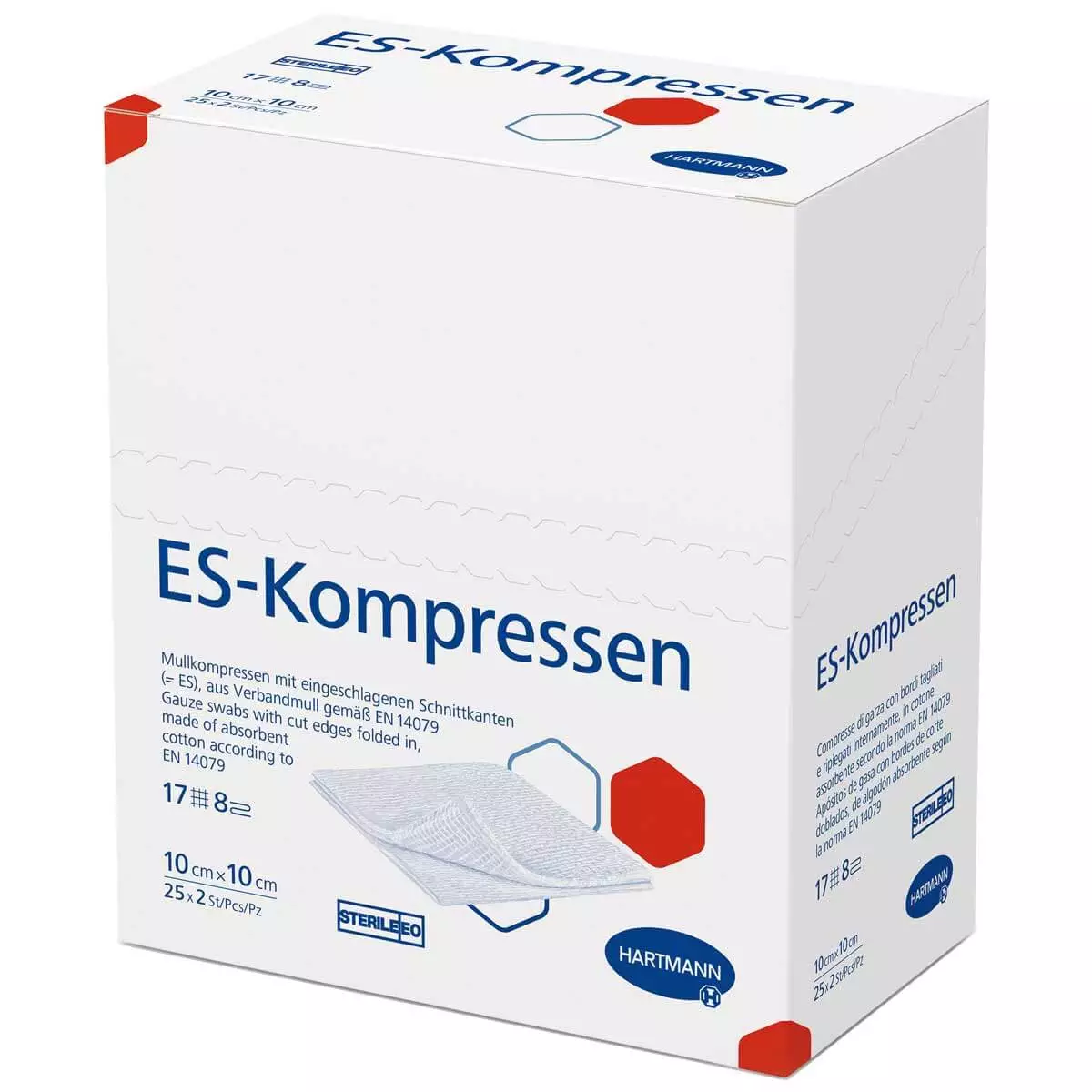  Compresses ES stériles
