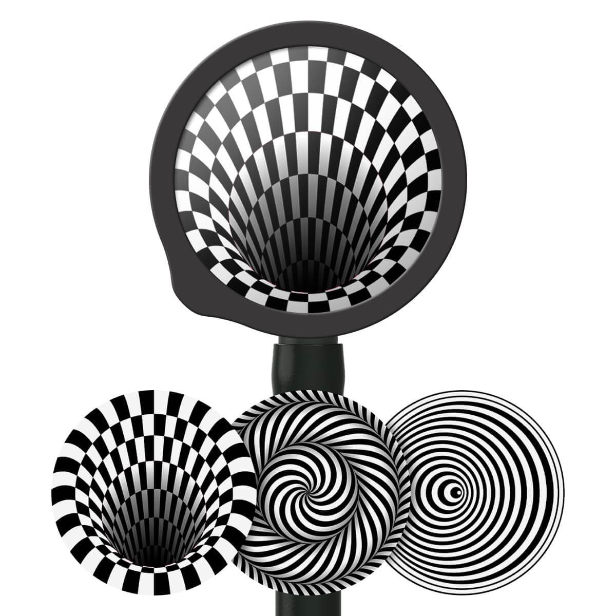 Bedruckte Fiberglas-Membransets "Drums"  Bedruckte Fiberglas-Membransets "Drums"