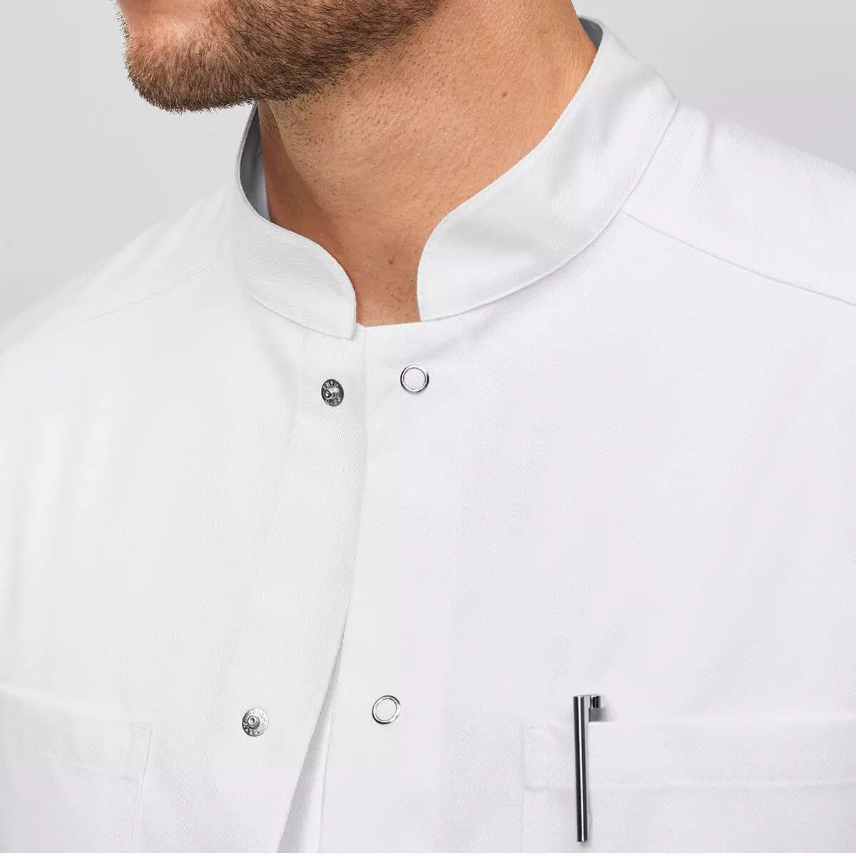  Blouse médicale blanche pour homme