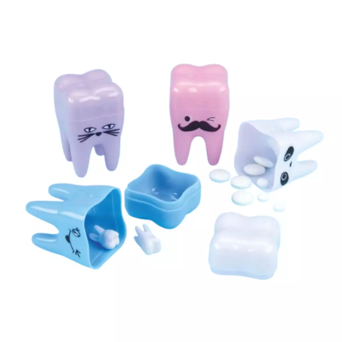  Boîtes pour dents de lait