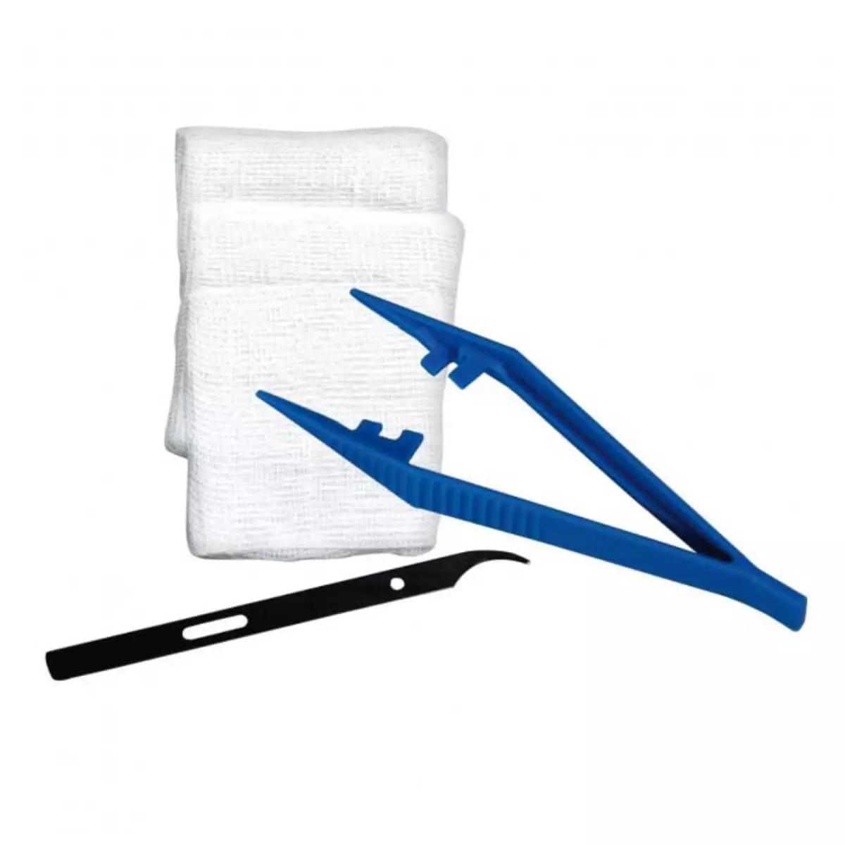  Kit stérile pour le retrait des fils de suture