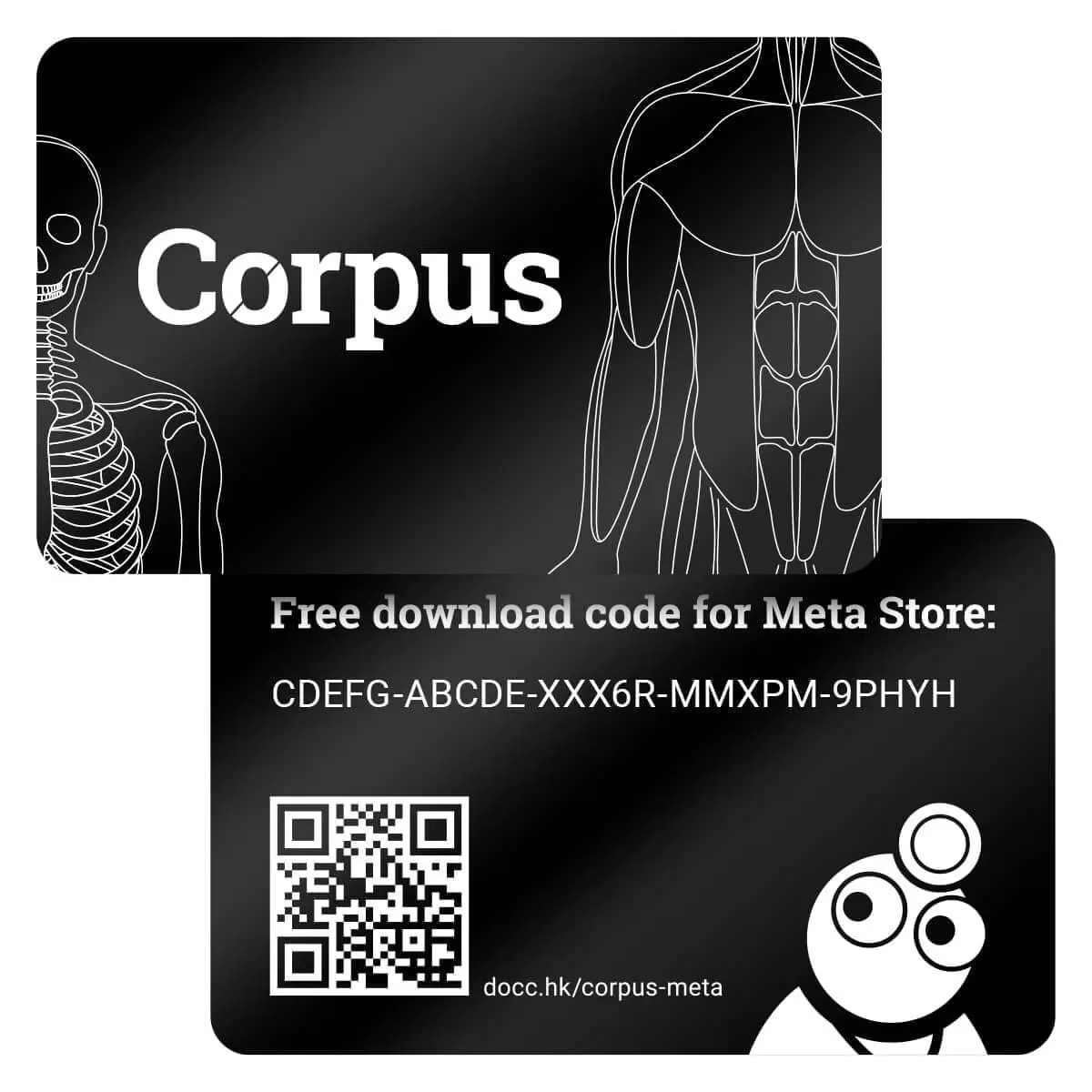  Application d’anatomie en réalité mixte « Corpus » pour Meta Quest 3/3S
