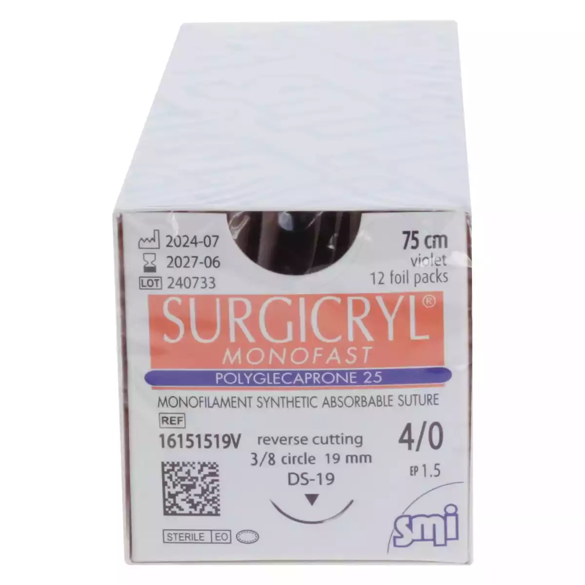  Fil de suture Surgicryl Monofast