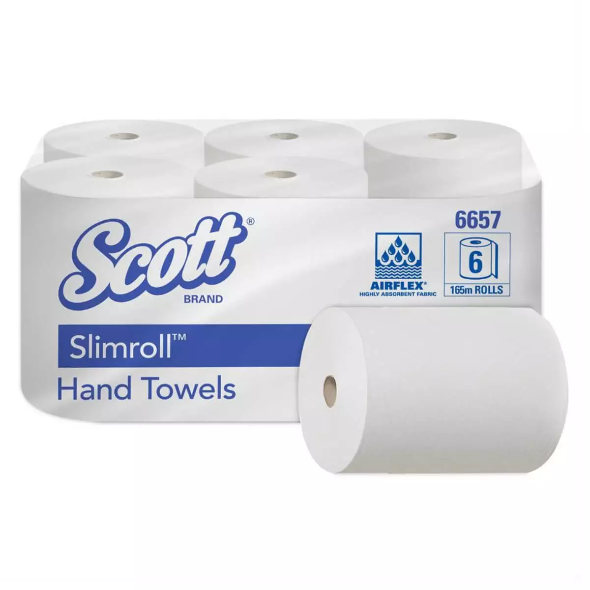  Rouleaux d'essuie-mains Slimroll