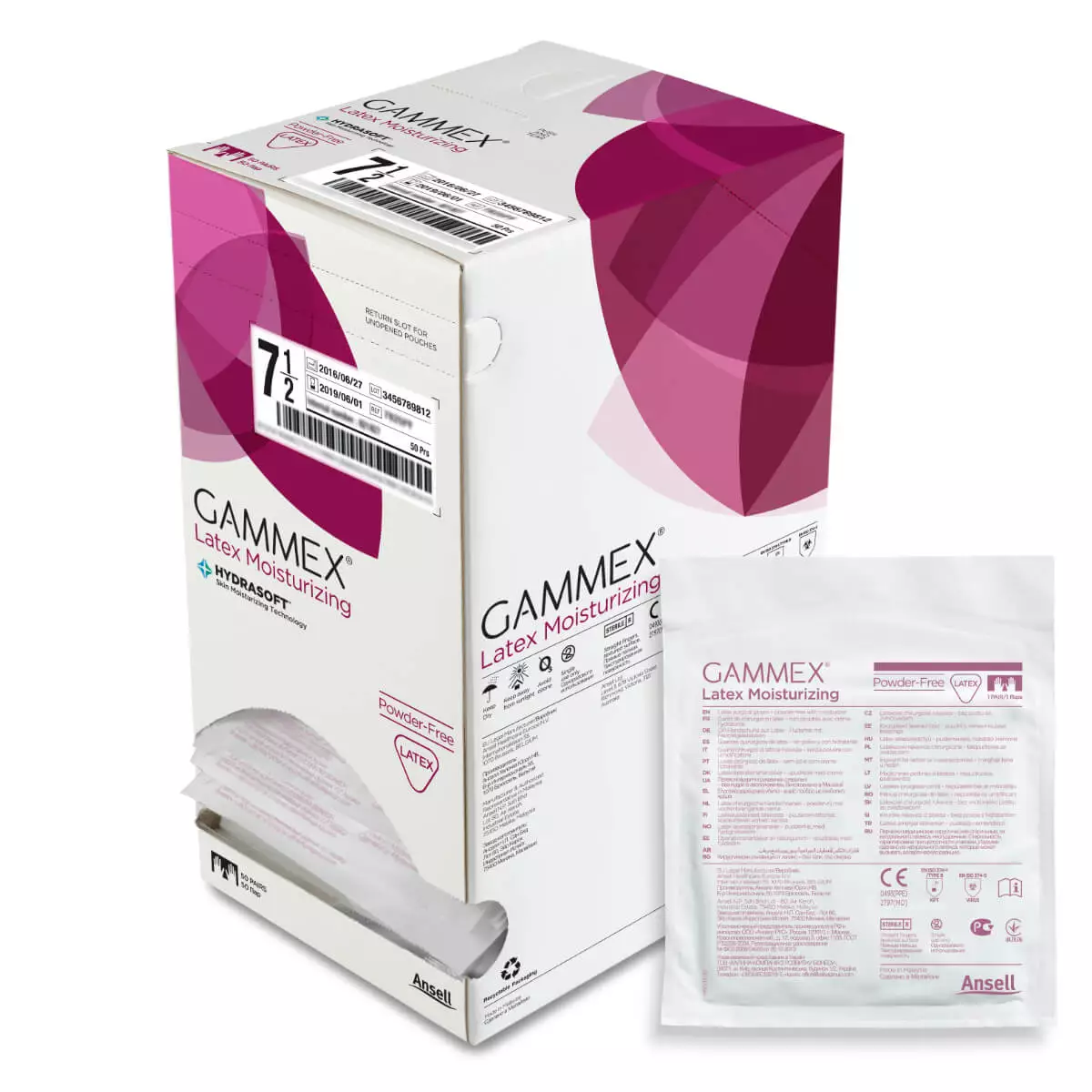  Gants chirurgicaux GAMMEX Latex Moisturizing
