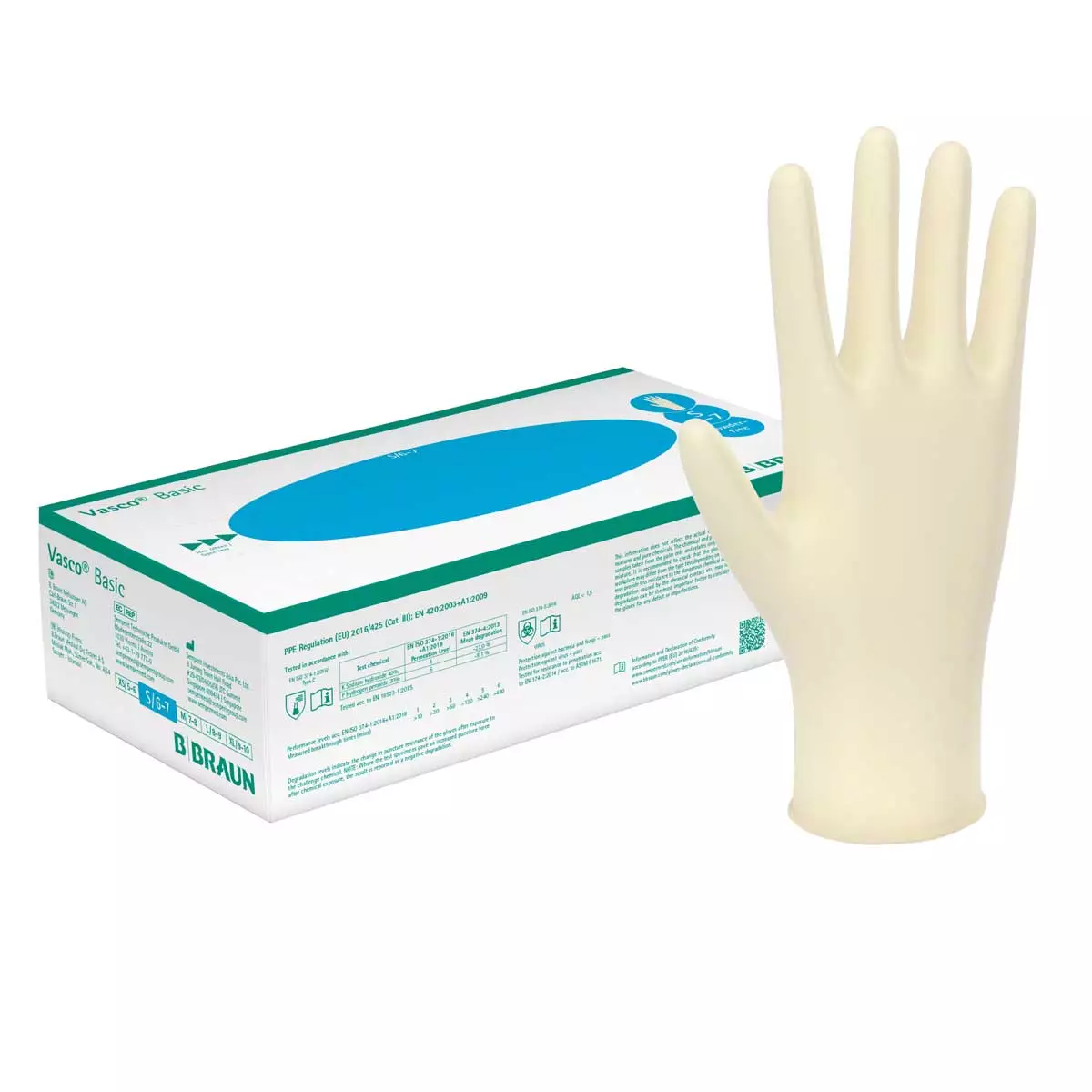 Vasco Basic Untersuchungshandschuhe  Vasco Basic Untersuchungshandschuhe