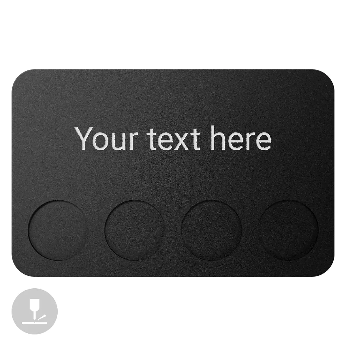  Badge porte-nom magnétique « DocTag »