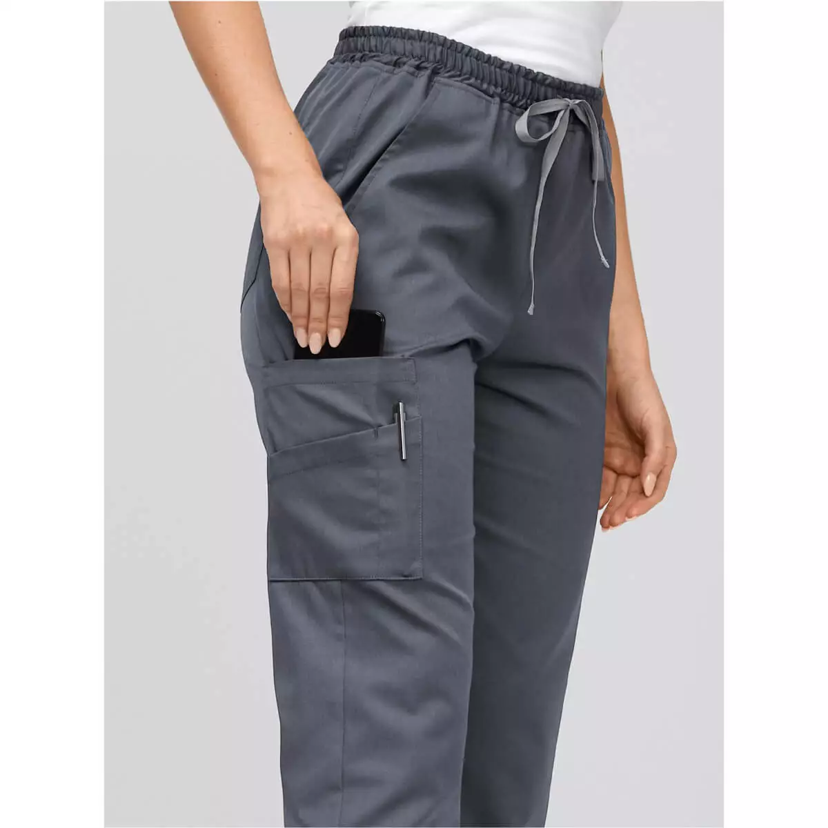  Pantalon médical mixte à taille élastique Milano