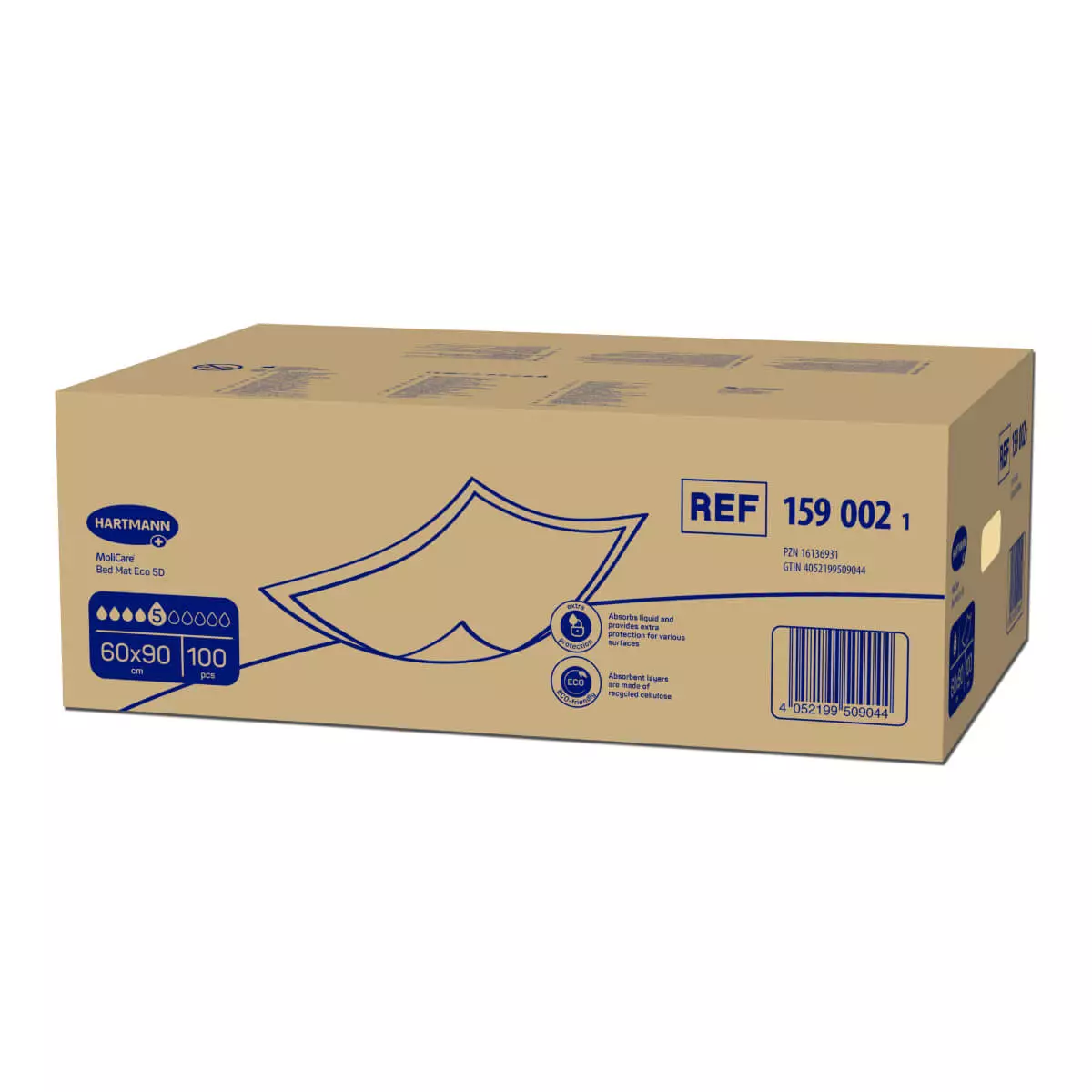  MoliCare Bed Mat Eco Bettschutzeinlagen 5 Tropfen