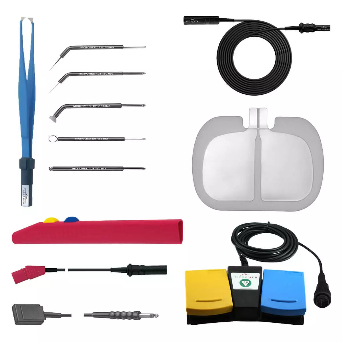  Set d'accessoires dermatologiques pour l’appareil d’électrochirurgie MD 100