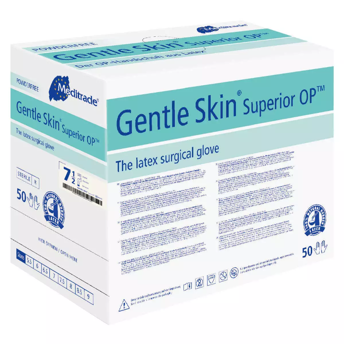  Gants chirurgicaux Gentle Skin Superior