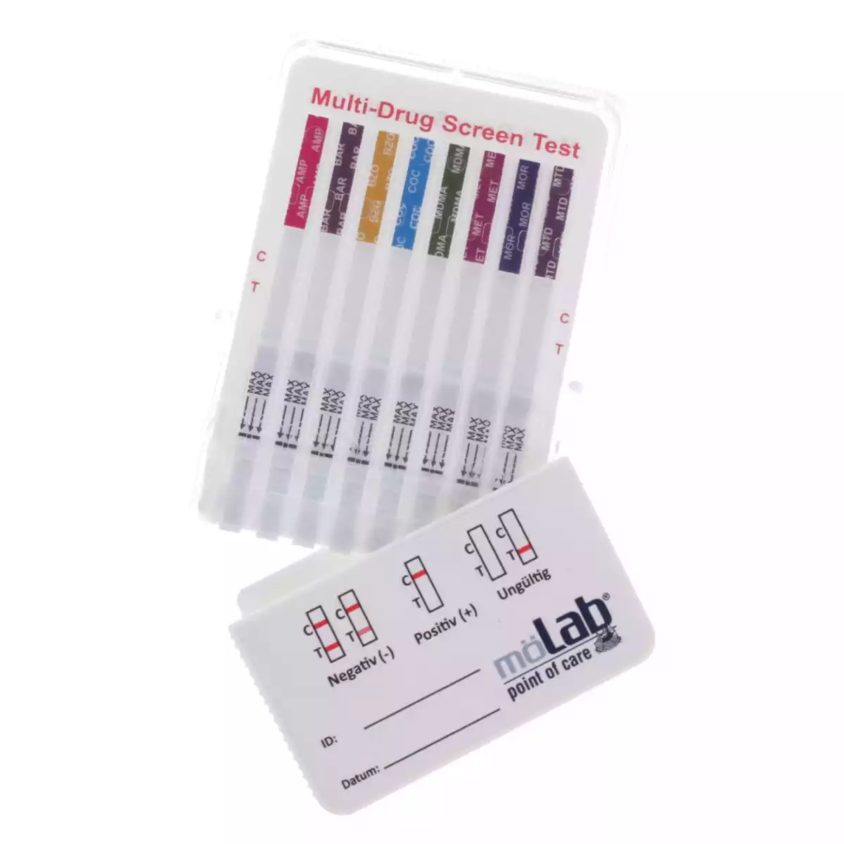  Test rapide de dépistage de drogues OneSecond Multi-Dip