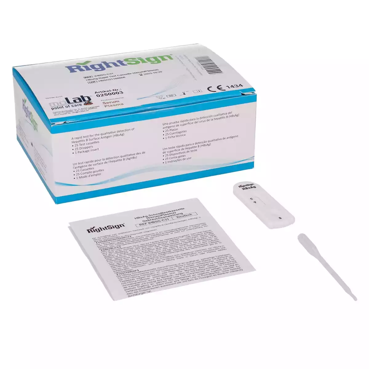  Test antigène de l'hépatite B HBsAg