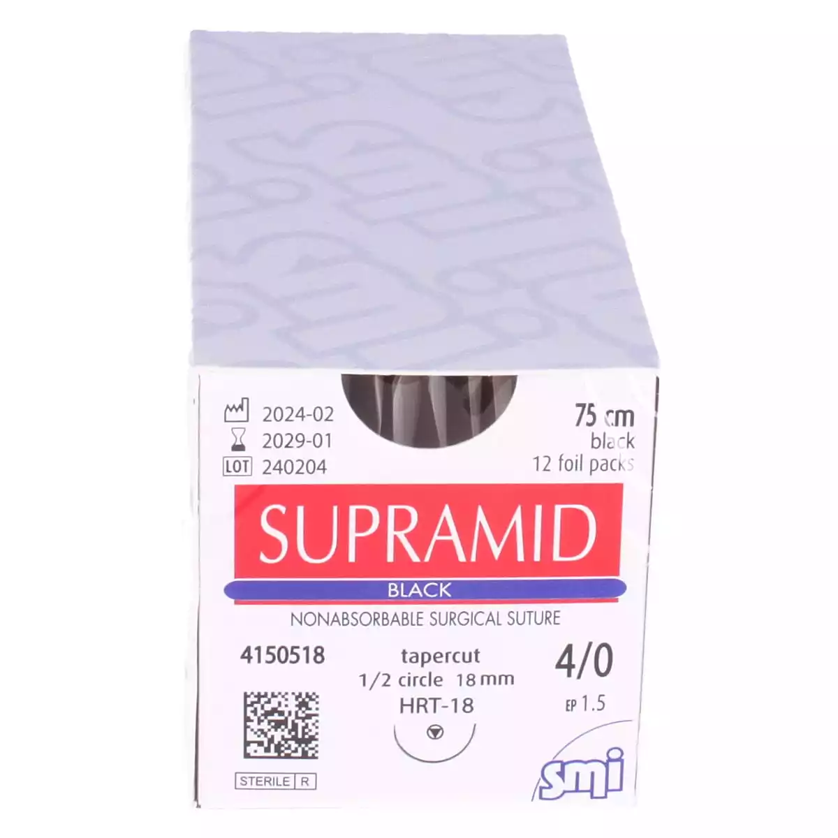  Matériel de suture Supramid Black
