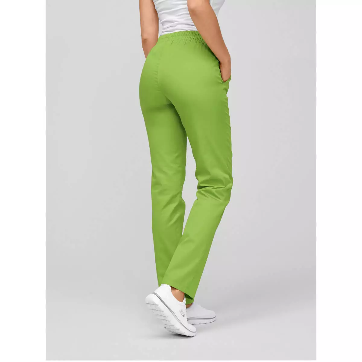  Pantalon à taille élastique pour femme Napoli