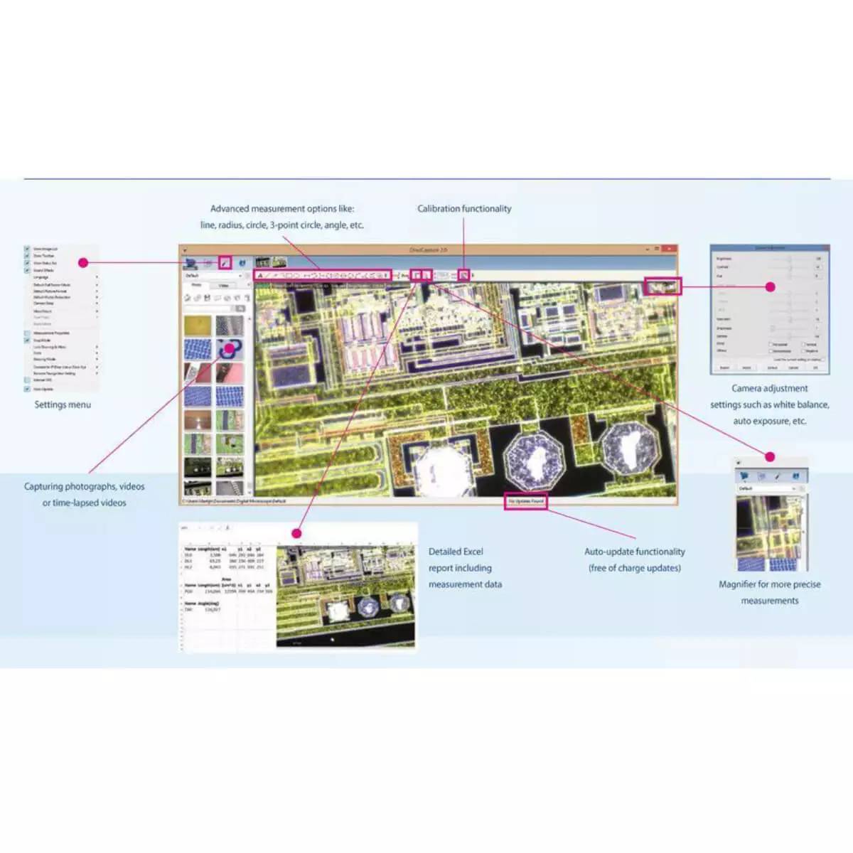  DermaScope Polarizer HR 200x Videodermatoskop