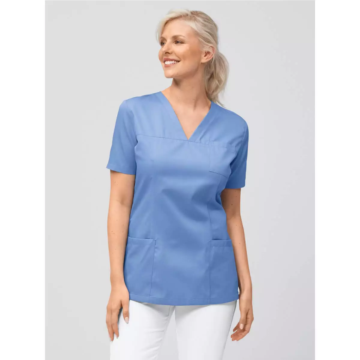 Tunique médicale à col V pour femme Roma Tunique médicale à col V pour femme Roma