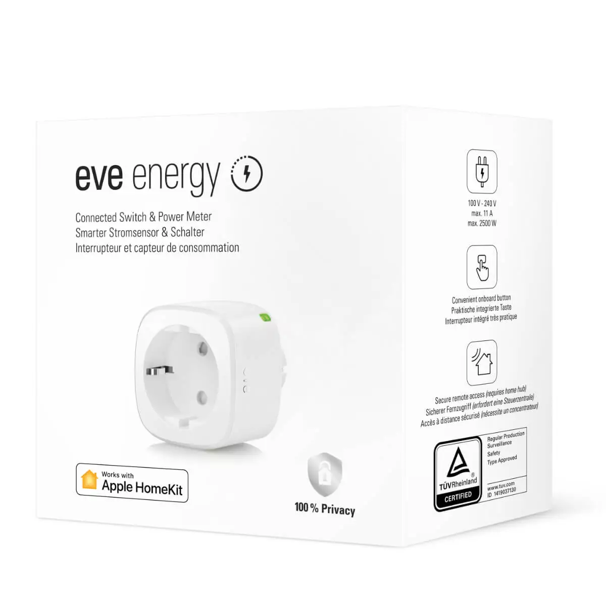 Eve Energy Smarte Steckdose Eve Energy Smarte Steckdose