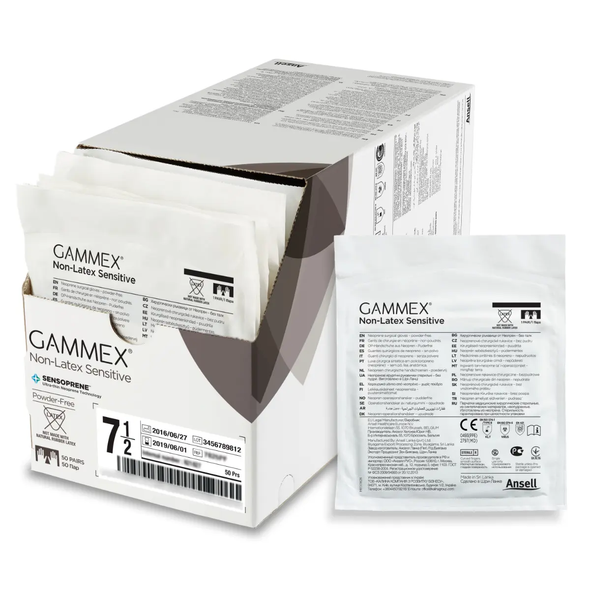 Gants chirurgicaux GAMMEX Non-Latex Sensitive Gants chirurgicaux GAMMEX Non-Latex Sensitive
