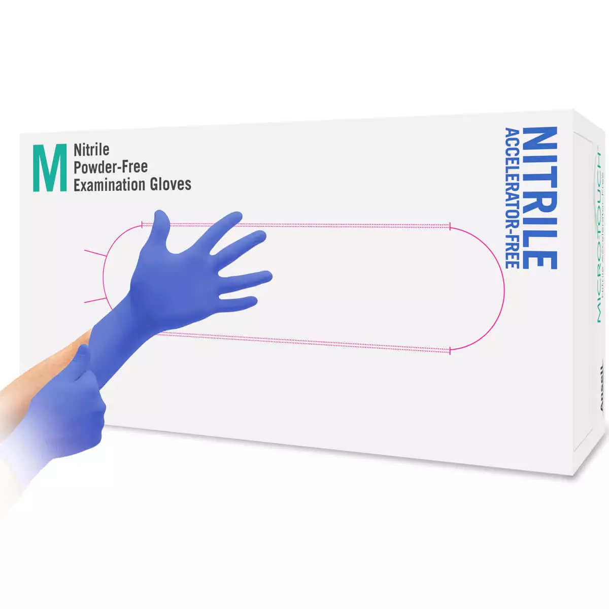  Gant d’examen MICRO-TOUCH Nitrile Accelerator-Free