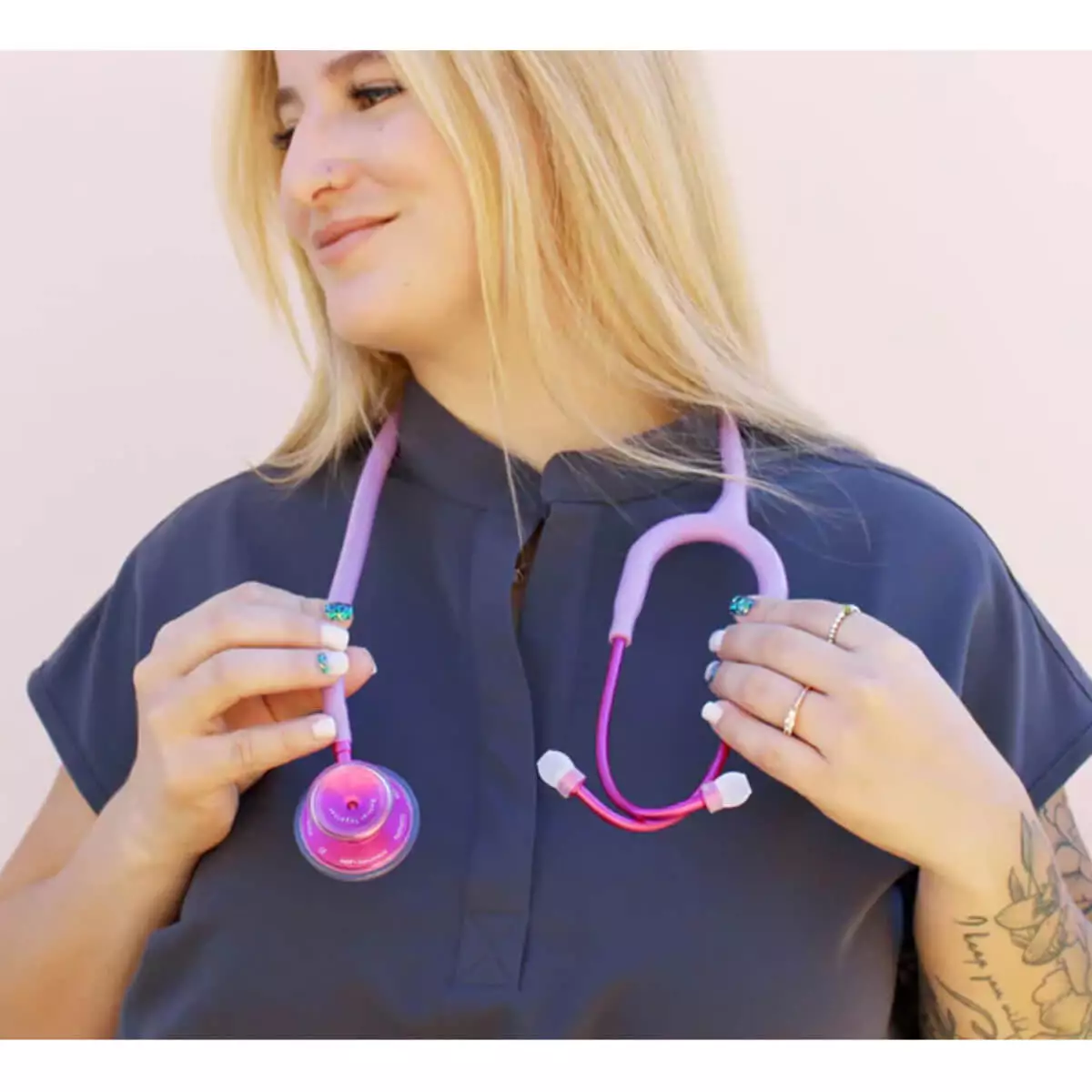  Stéthoscope Acoustica Rose