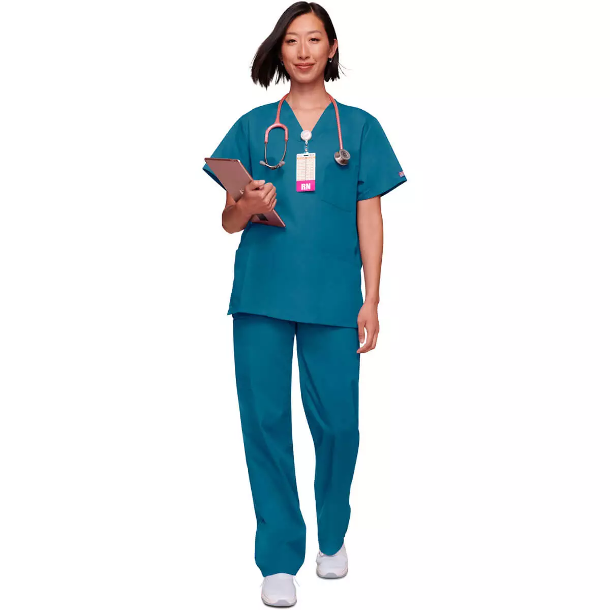  Blouse médicale unisexe avec 3 poches Workwear Originals