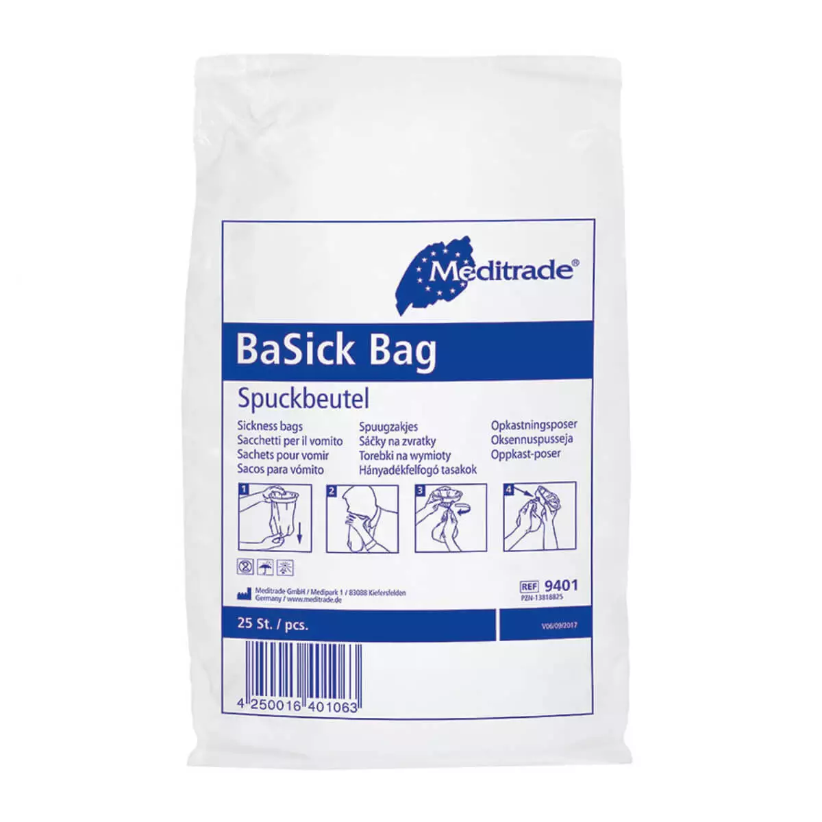  Sachet pour vomir BaSick Bag