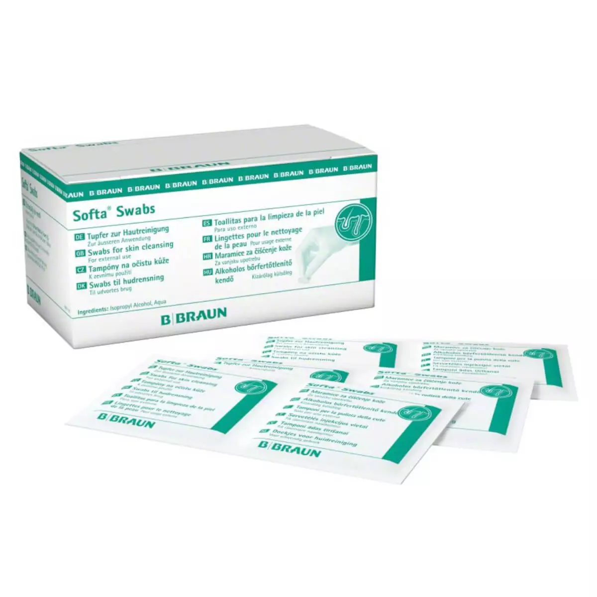  Tampons alcoolisés Softa Swabs