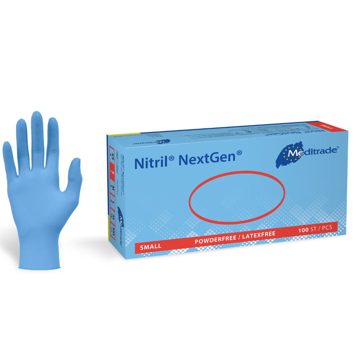 Meditrade Nitril Black Einweghandschuhe, 100 Stück ab € 4,85 (2026) | Preisvergleich Deutschland