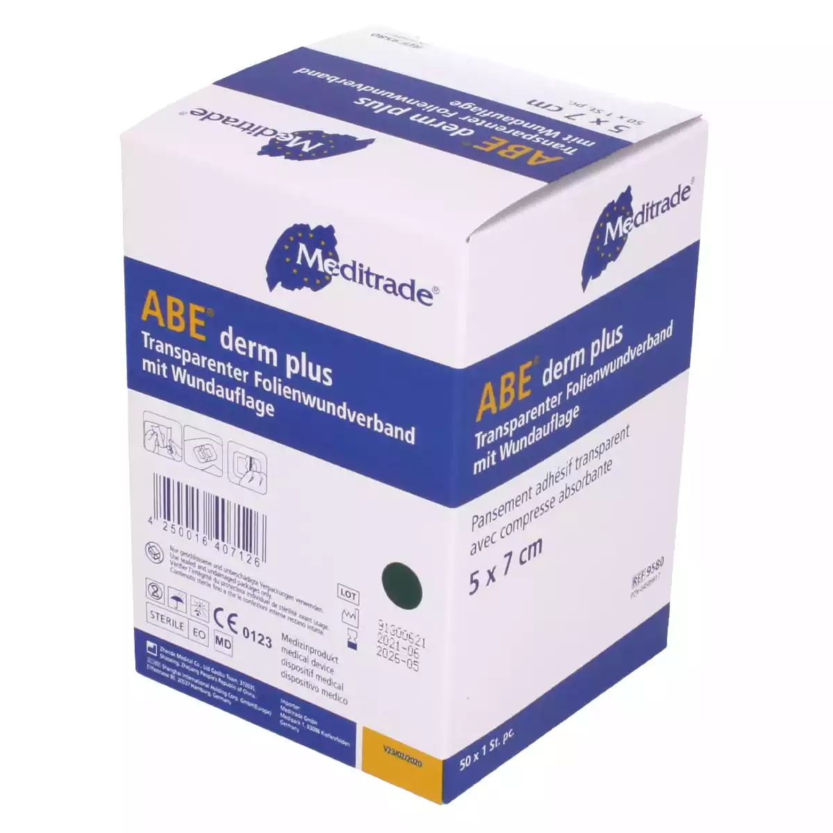  Pansement en film polyuréthane ABE Derm Plus