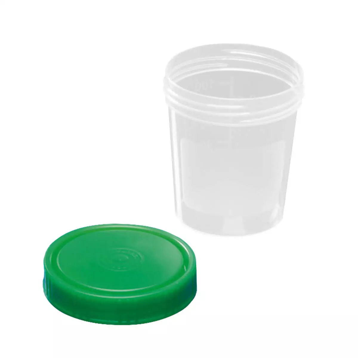  Gobelet à urine avec couvercle à vis