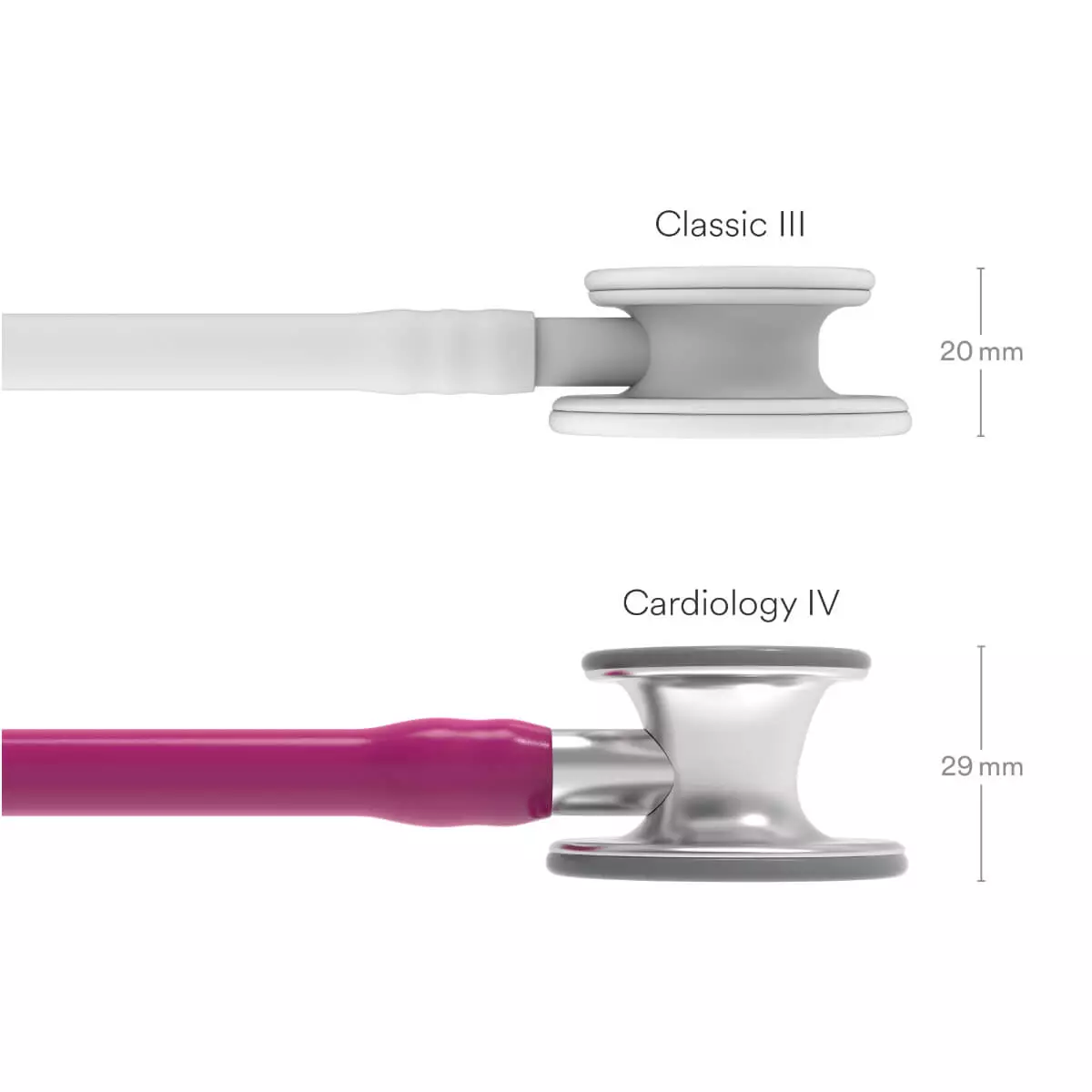  Stéthoscope Cardiologie IV – Stainless Steel Edition