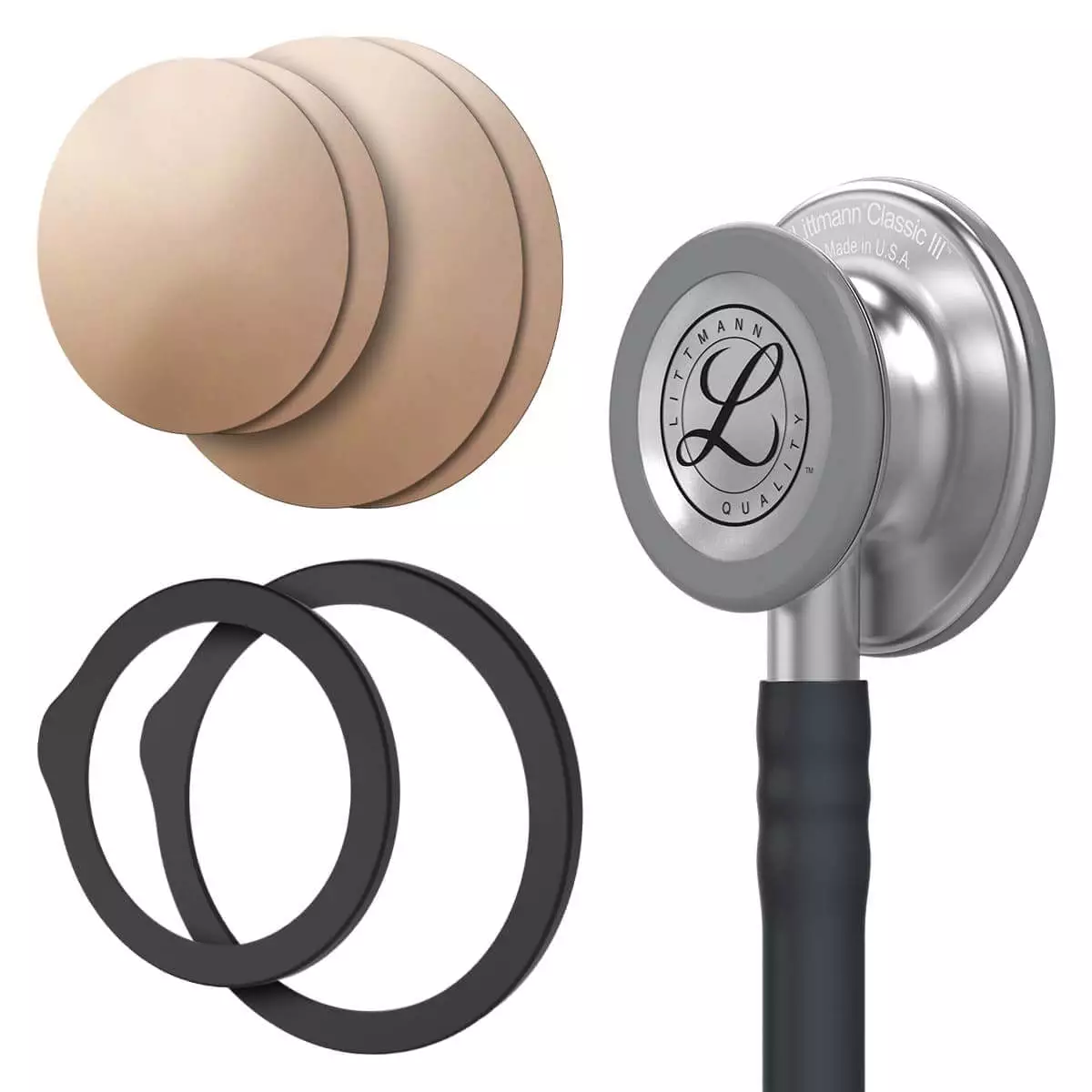 Kit économique : Stéthoscope Littmann® Classic III™ + Membrane en cuivre « Drums » Kit économique : Stéthoscope Littmann® Classic III™ + Membrane en cuivre « Drums »