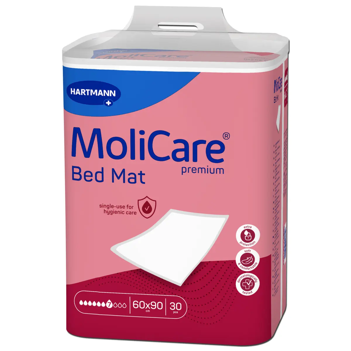  Protège-matelas MoliCare Premium Bed Mat – absorption 7 gouttes