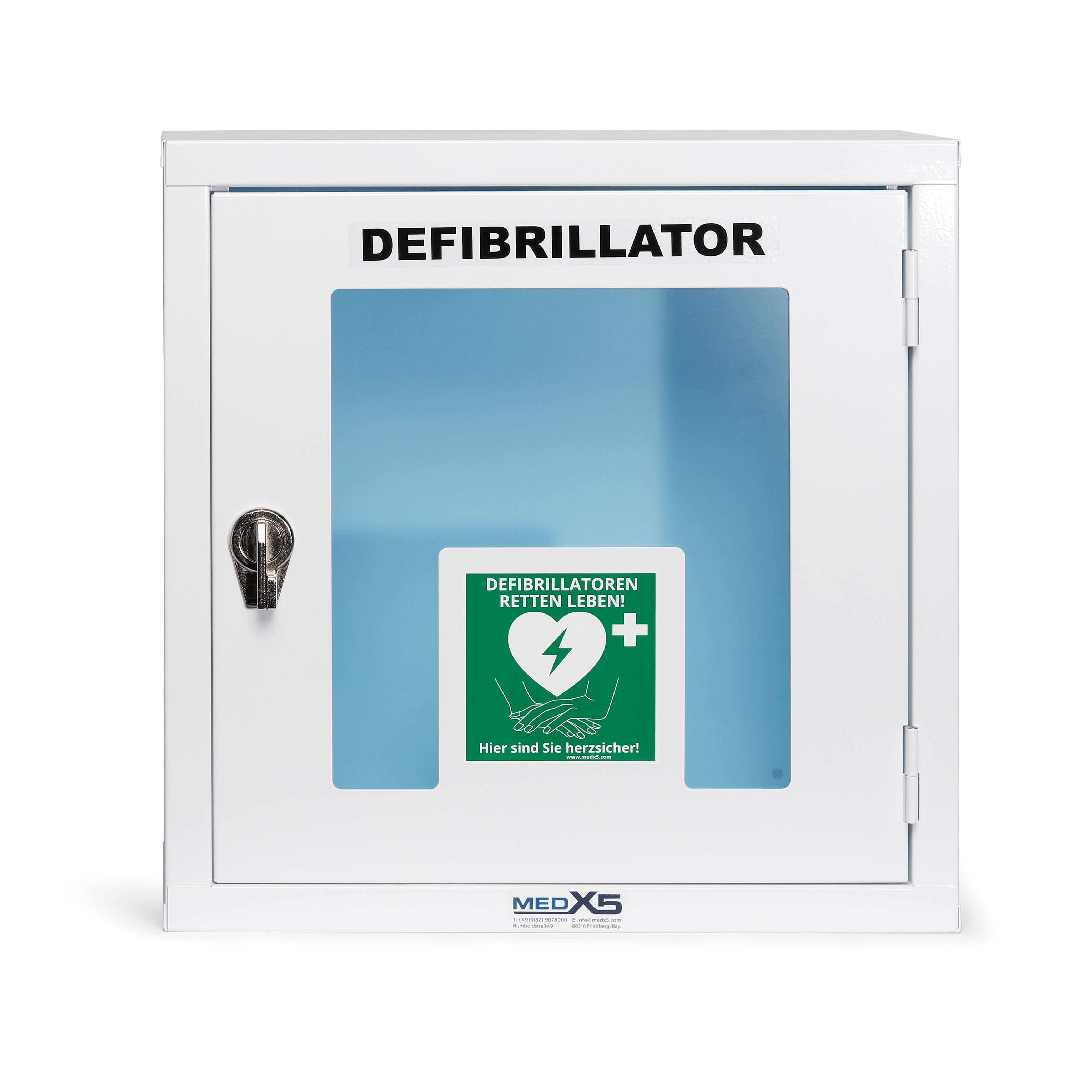 Defibrillator Innen-Wandkasten Universal  Defibrillator Innen-Wandkasten Universal