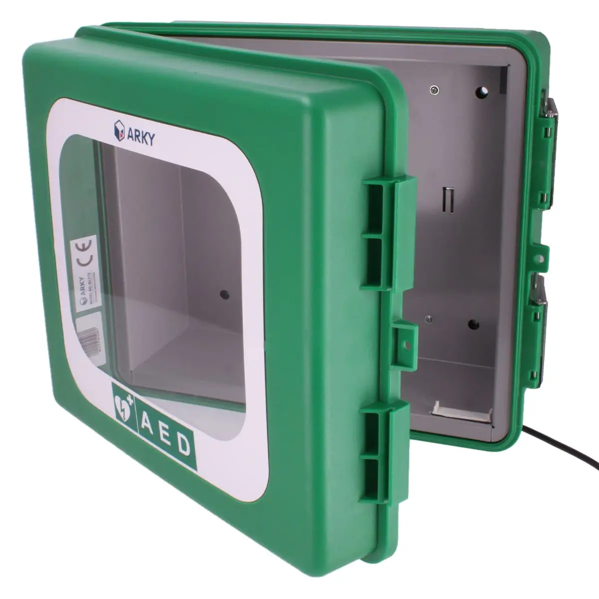 AED-Schrank mit Alarm für den Außenbereich AED-Schrank mit Alarm für den Außenbereich