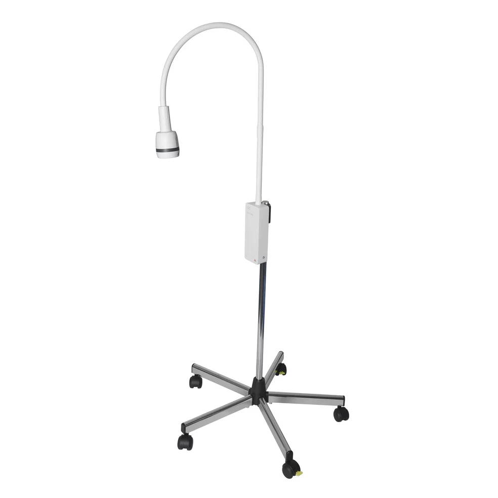  HEINE EL3 LED Untersuchungsleuchte mit Rollstativ