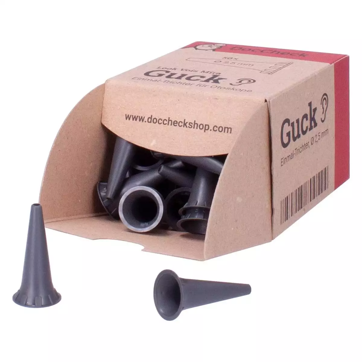  Spéculums auriculaires jetables « Guck »