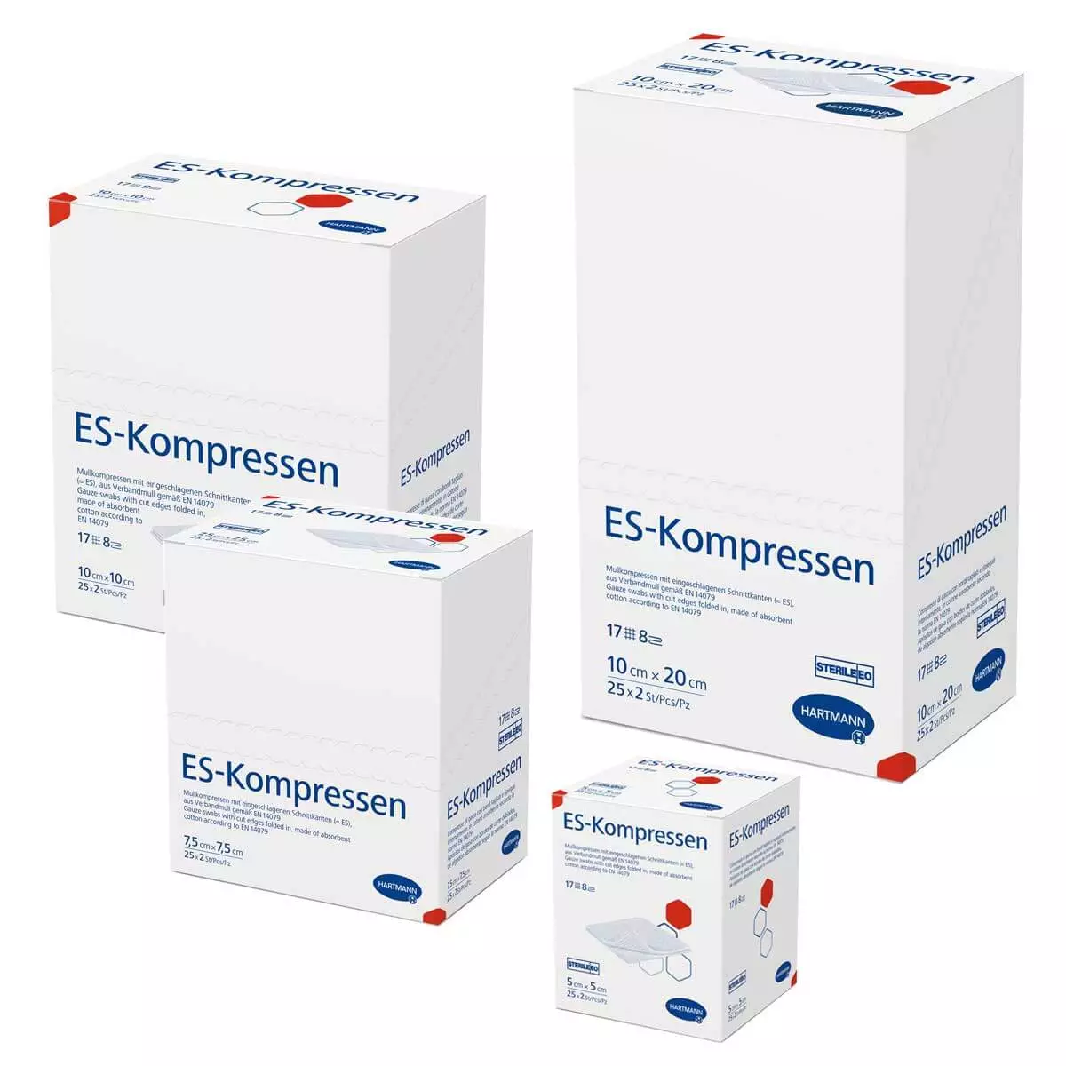  Compresses ES stériles