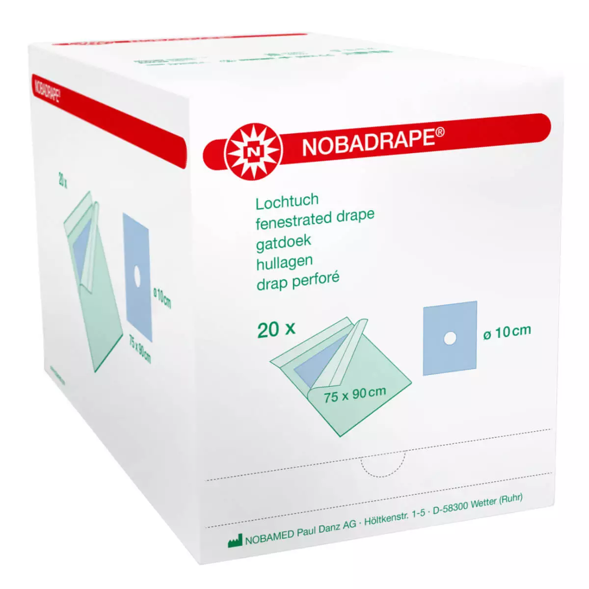  Draps perforés NOBADRAPE