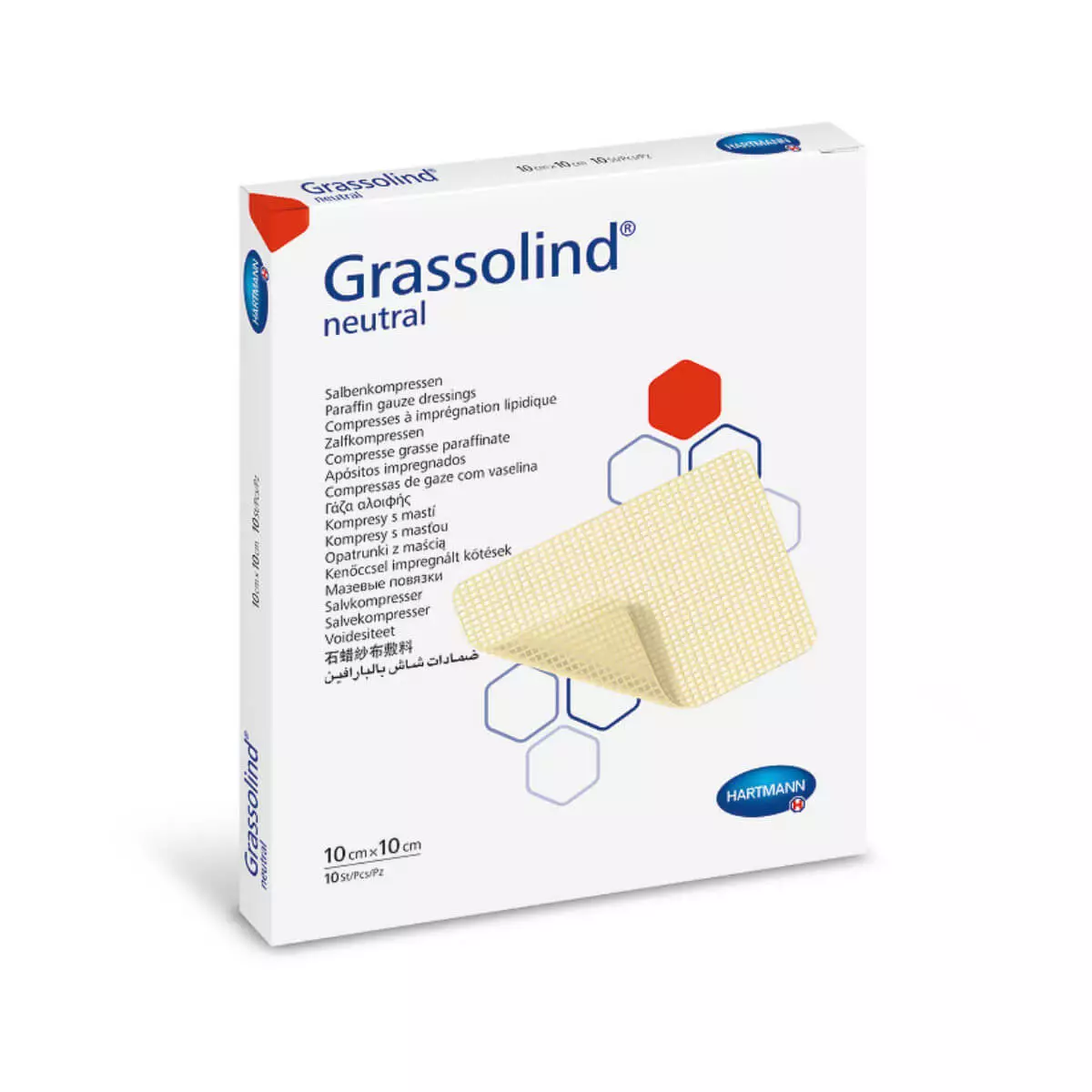  Grassolind neutral Salbenkompressen