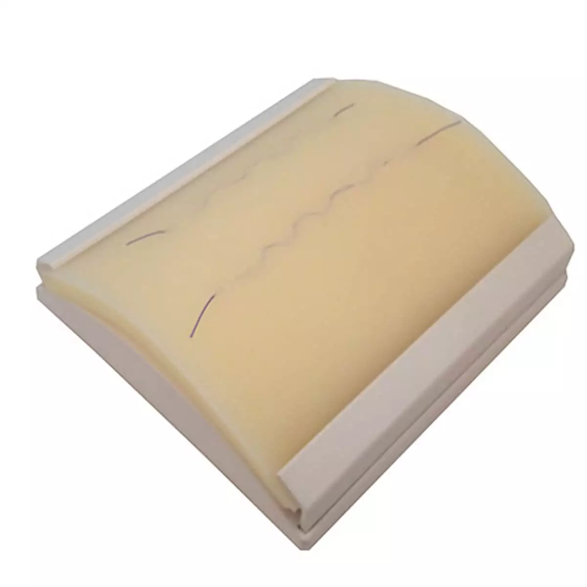  Coussin de suture intradermique transparent pour simulateur pour suture de peau