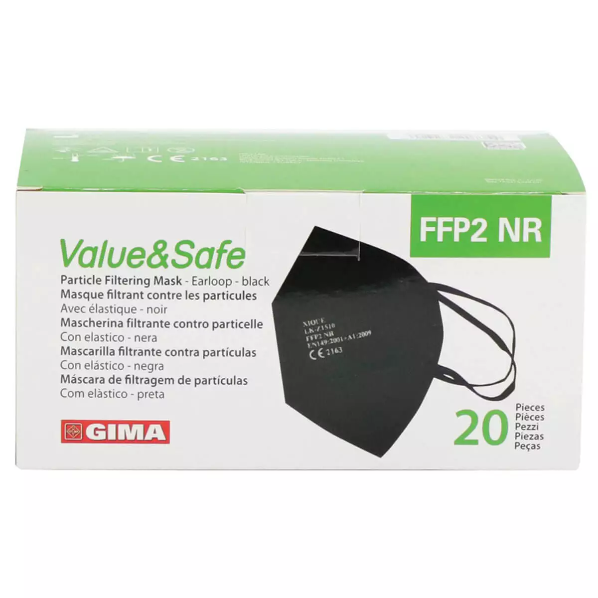  Masque respiratoire FFP2